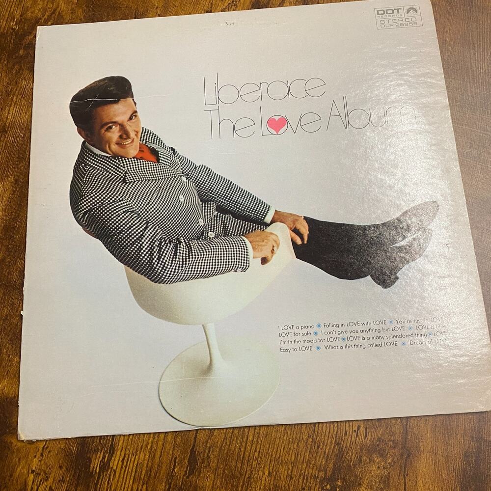 Liberace - The Love Album - Dot Records - DLP 25858 - LP 1967